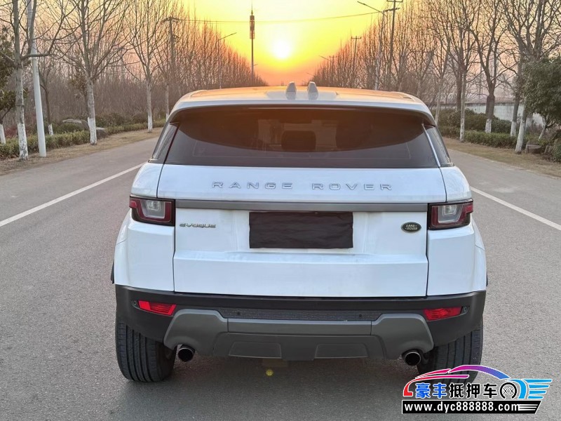 17年路虎揽胜极光SUV抵押车出售