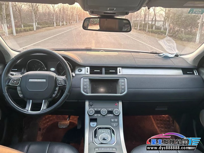 17年路虎揽胜极光SUV抵押车出售