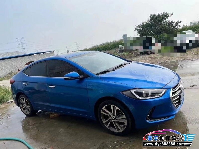 16年现代领动轿车抵押车出售