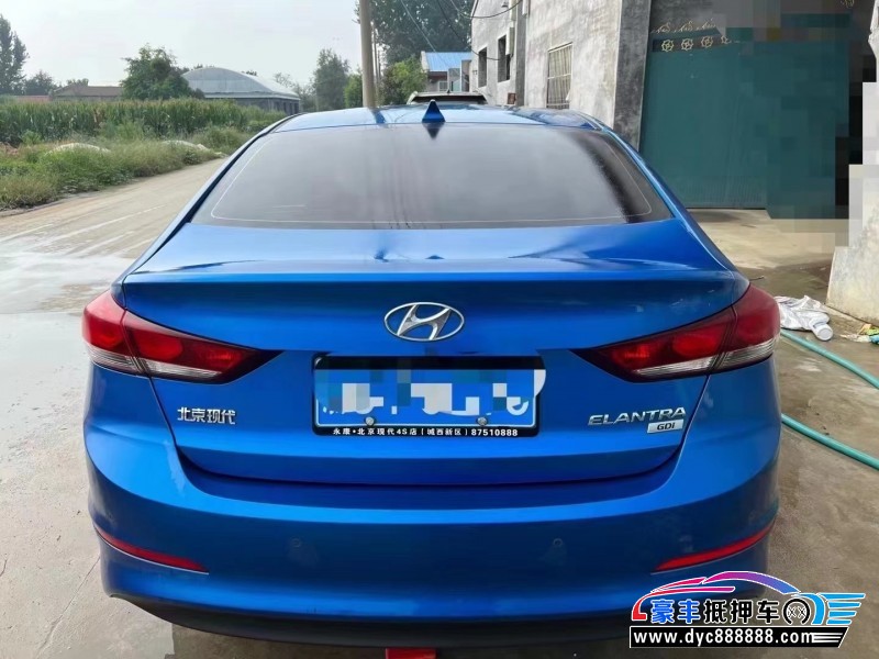 16年现代领动轿车抵押车出售