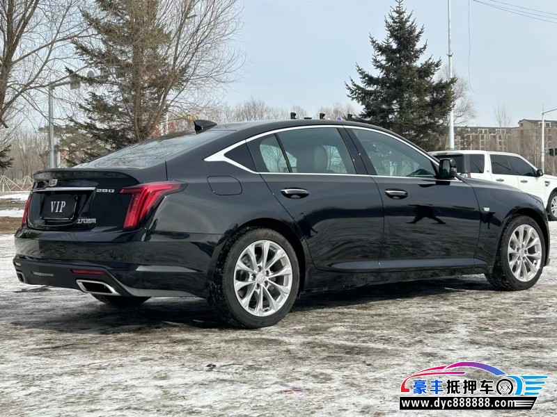 22年凯迪拉克CT5轿车抵押车出售