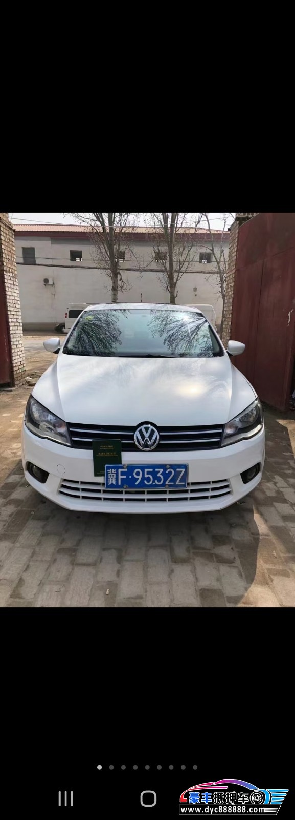 13年大众捷达轿车抵押车出售