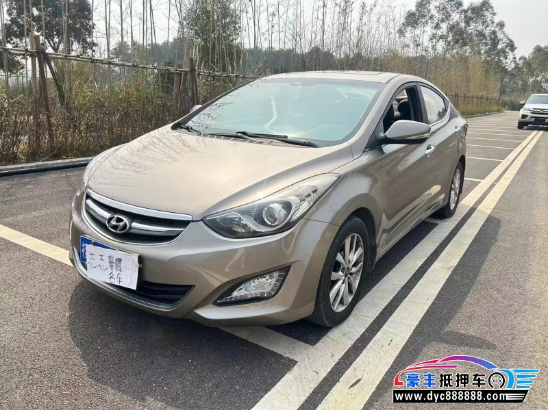 15年现代领动轿车抵押车出售