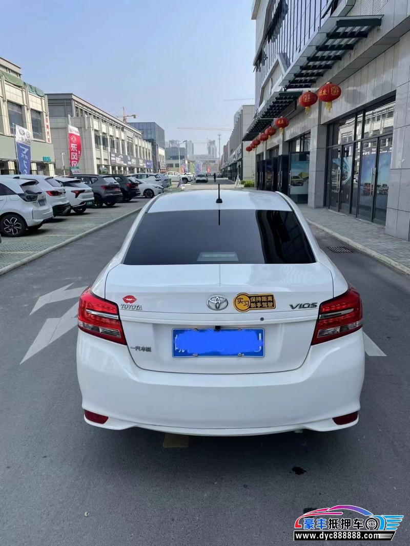 19年丰田威驰轿车抵押车出售