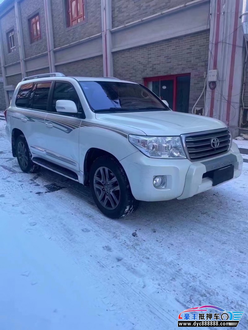 16年丰田兰德酷路泽SUV抵押车出售