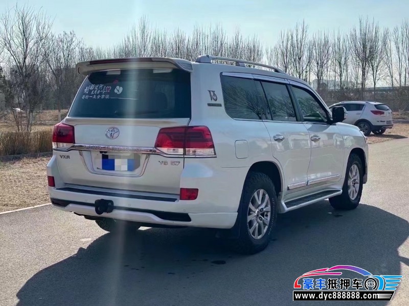 16年丰田兰德酷路泽SUV抵押车出售