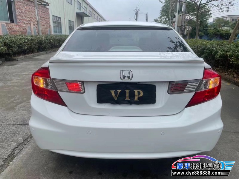 14年本田思域轿车抵押车出售