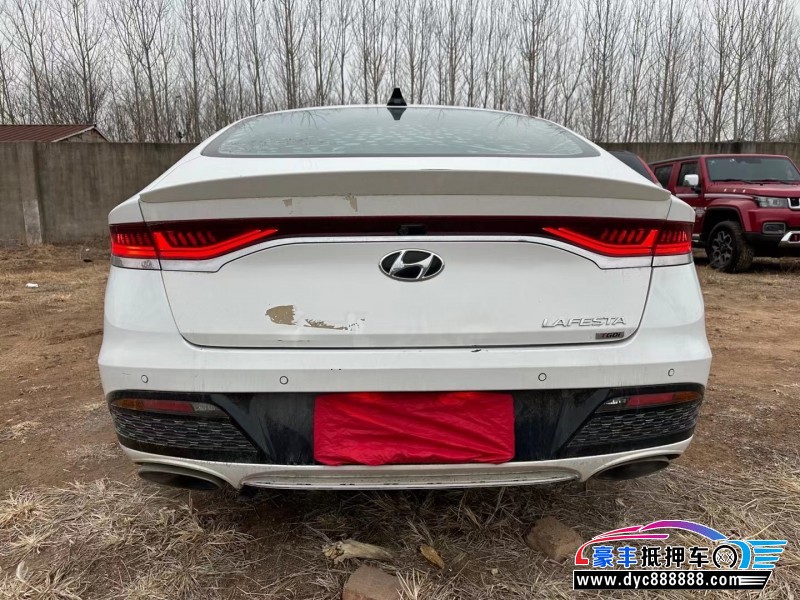 19年现代菲斯塔轿车抵押车出售