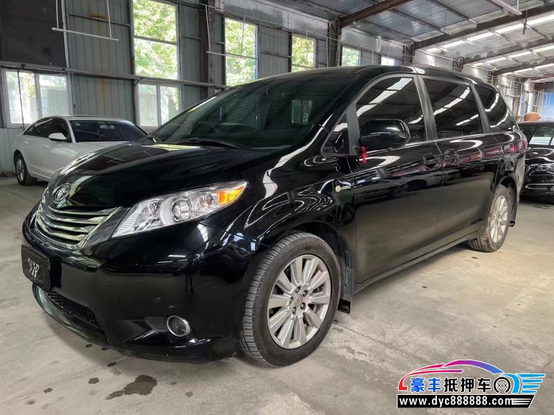 17年丰田塞纳SUV抵押车出售