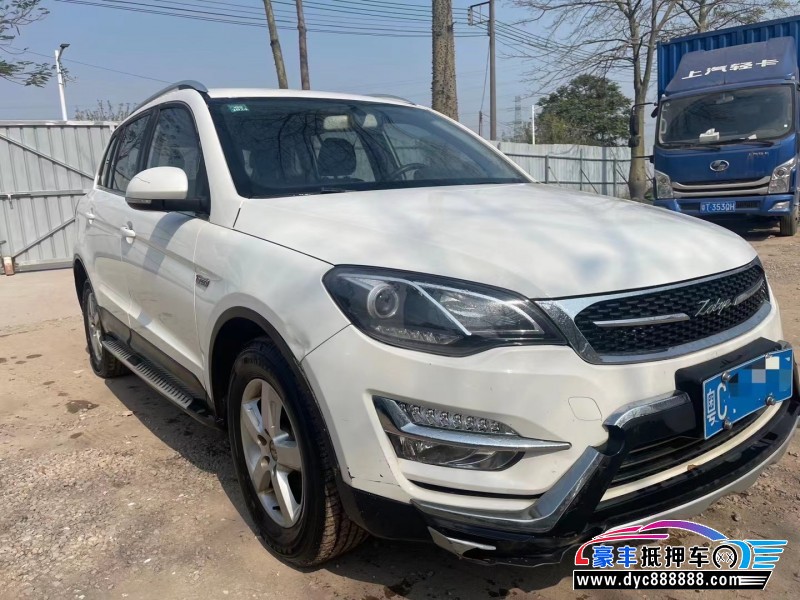 16年众泰大迈X5轿车抵押车出售