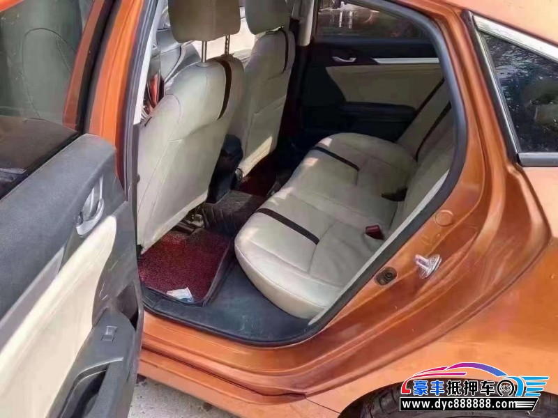 16年本田思域轿车抵押车出售