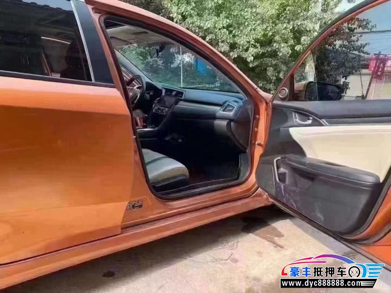 16年本田思域轿车抵押车出售