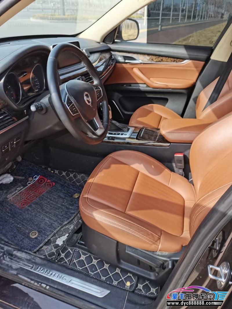 18年汉腾汽车X7SUV抵押车出售