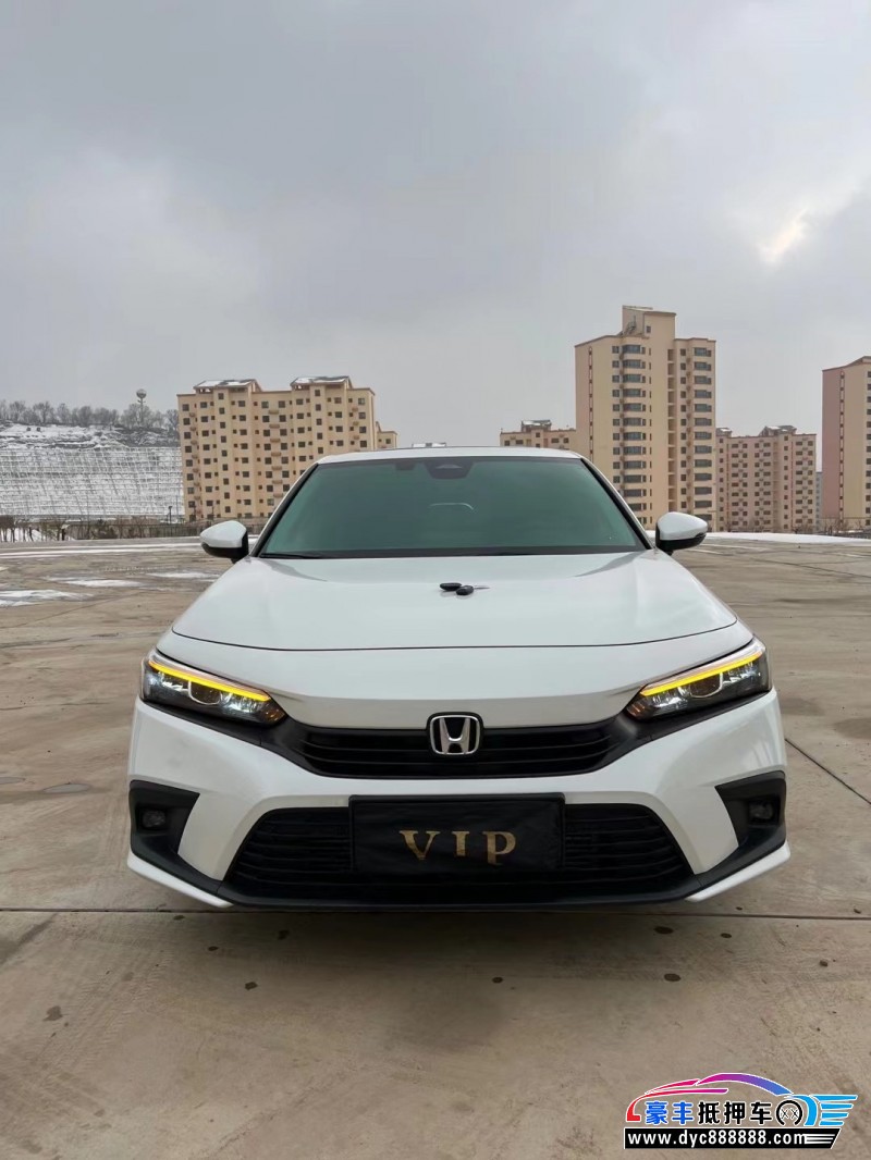 22年本田思域轿车抵押车出售