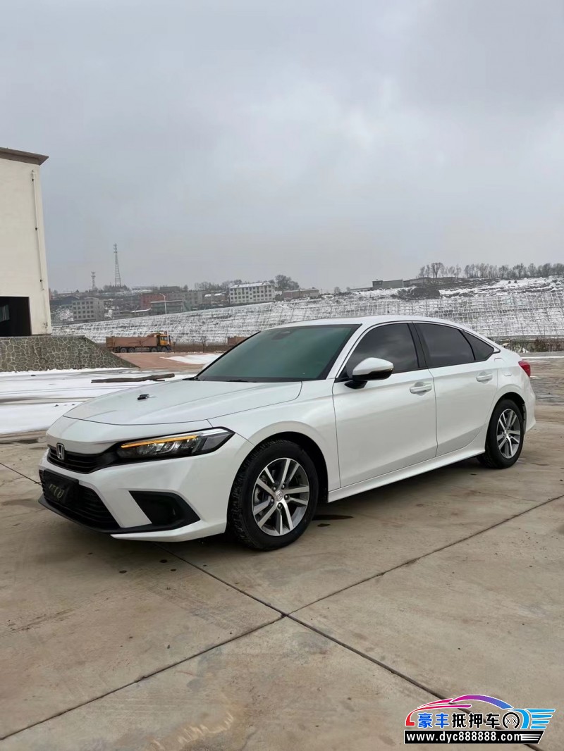 22年本田思域轿车抵押车出售