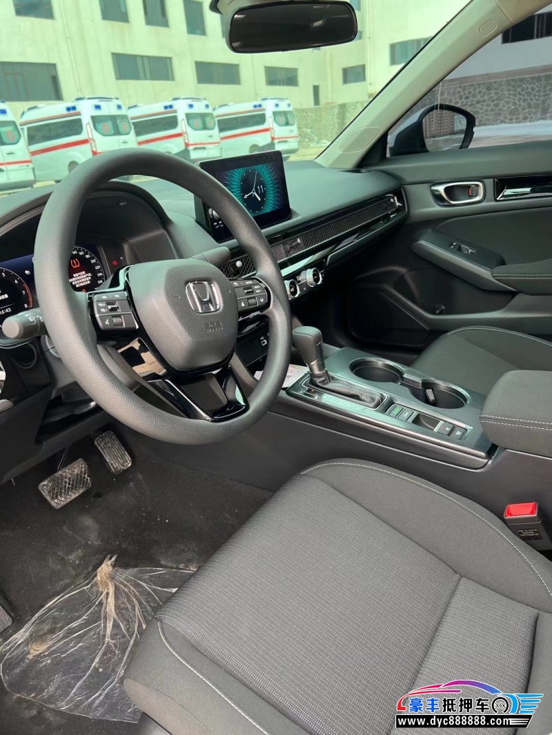 22年本田思域轿车抵押车出售