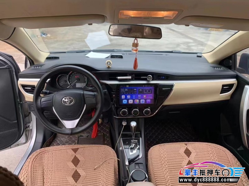 18年丰田卡罗拉轿车抵押车出售