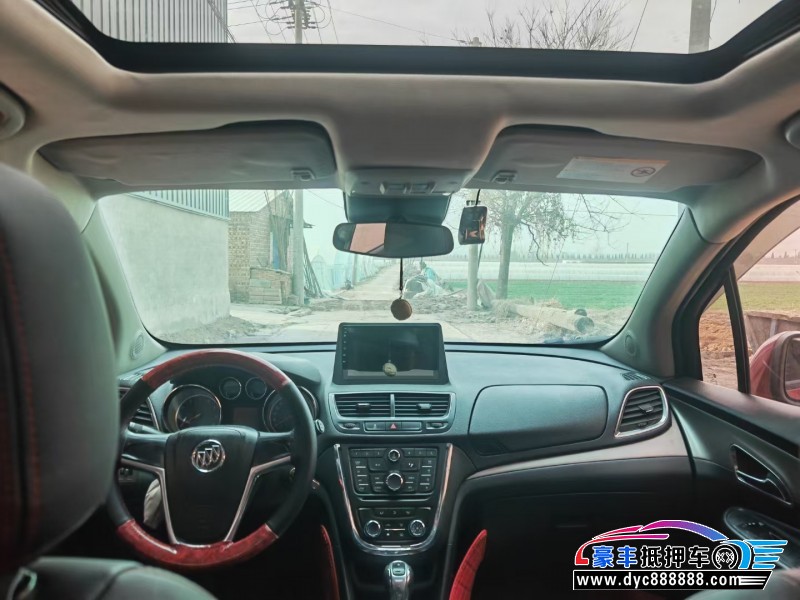 14年别克昂科拉轿车抵押车出售