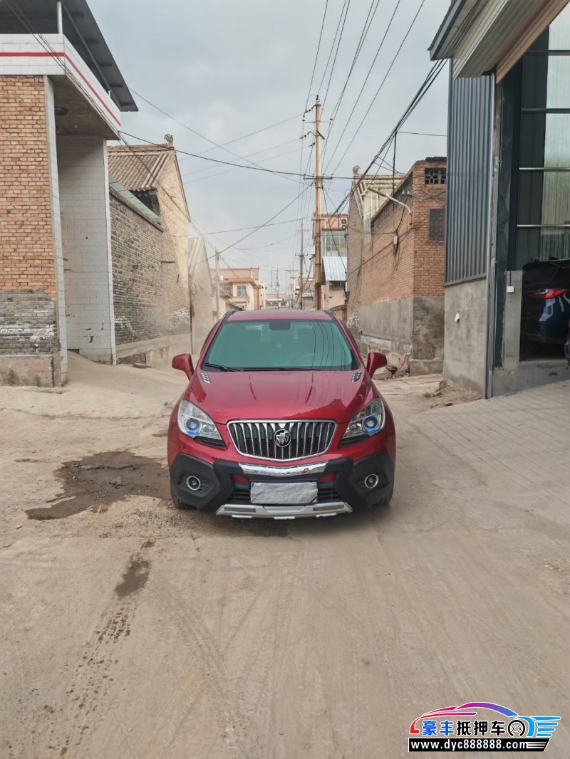 14年别克昂科拉轿车抵押车出售