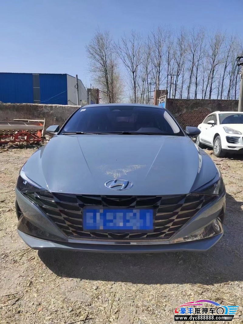 21年现代伊兰特轿车抵押车出售