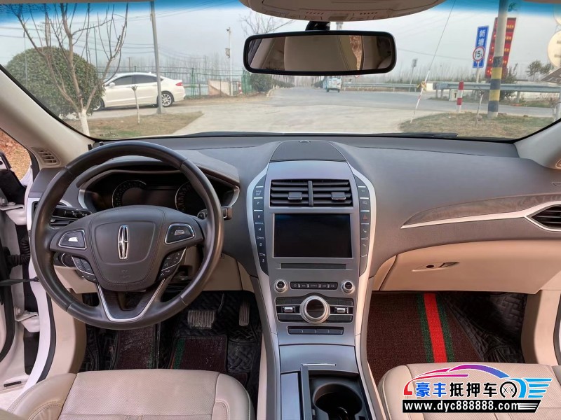 19年林肯MKZ轿车抵押车出售