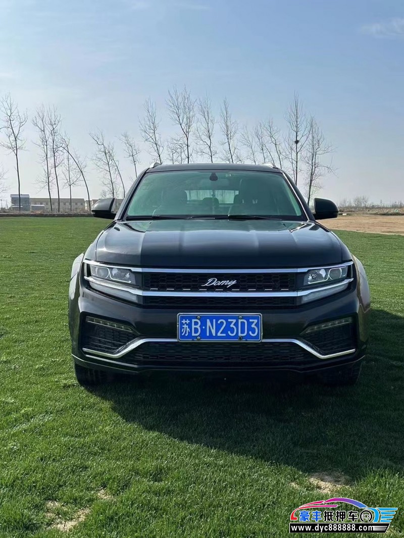 18年众泰大迈X7轿车抵押车出售