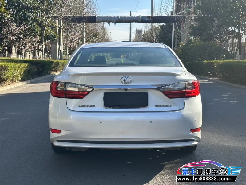 15年雷克萨斯ES轿车抵押车出售