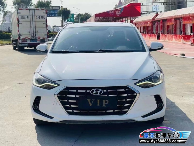 19年现代领动轿车抵押车出售