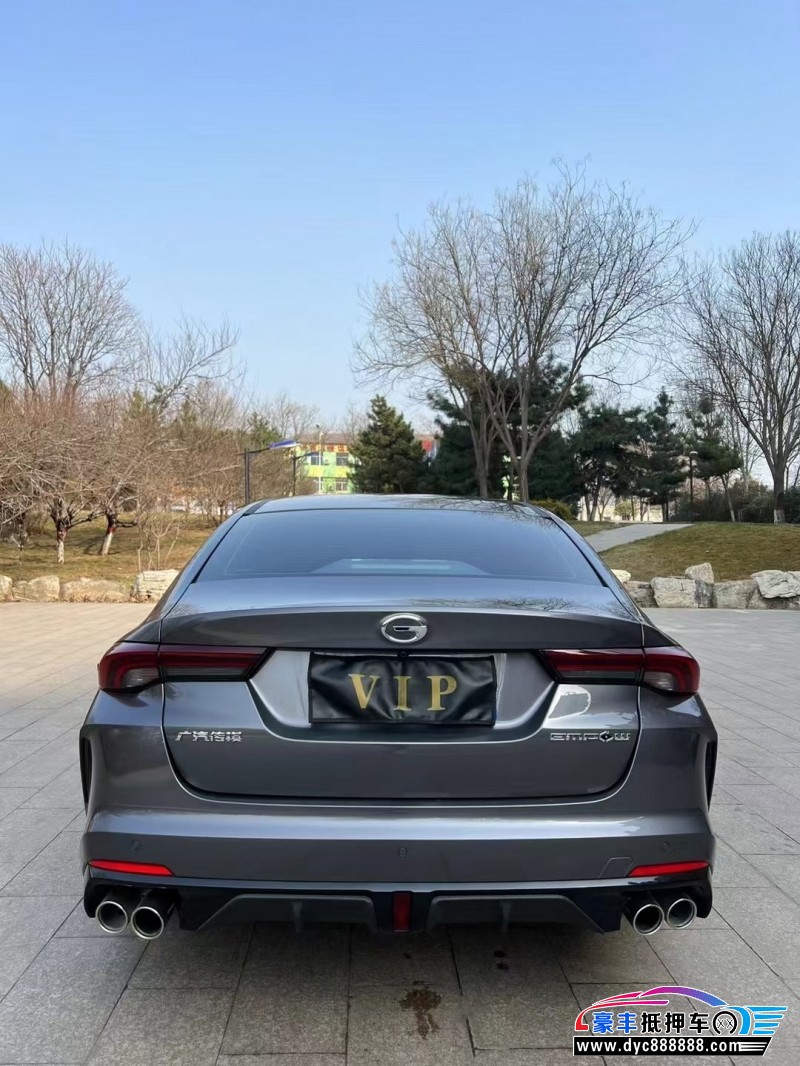 22年传祺影豹轿车抵押车出售