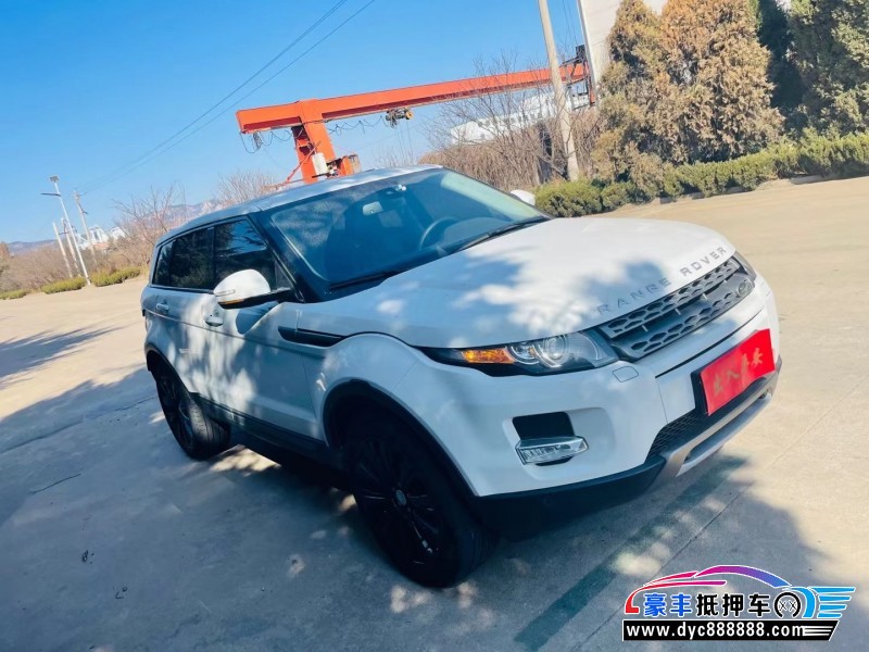 15年路虎揽胜极光SUV抵押车出售
