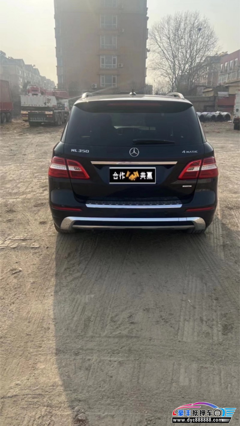 12年奔驰MLSUV抵押车出售