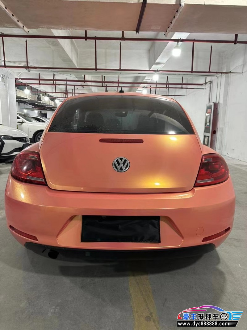 17年大众甲壳虫轿车抵押车出售