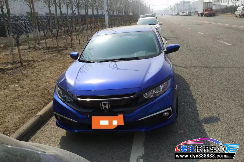 21年本田思域轿车抵押车出售