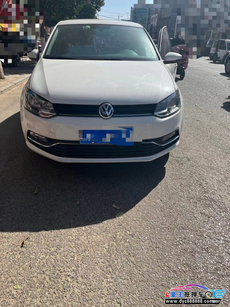 17年大众poloSUV抵押车出售