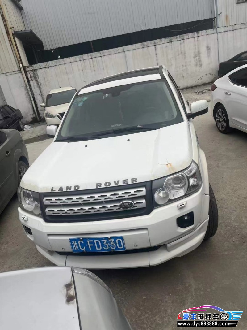 12年路虎神行者2SUV抵押车出售