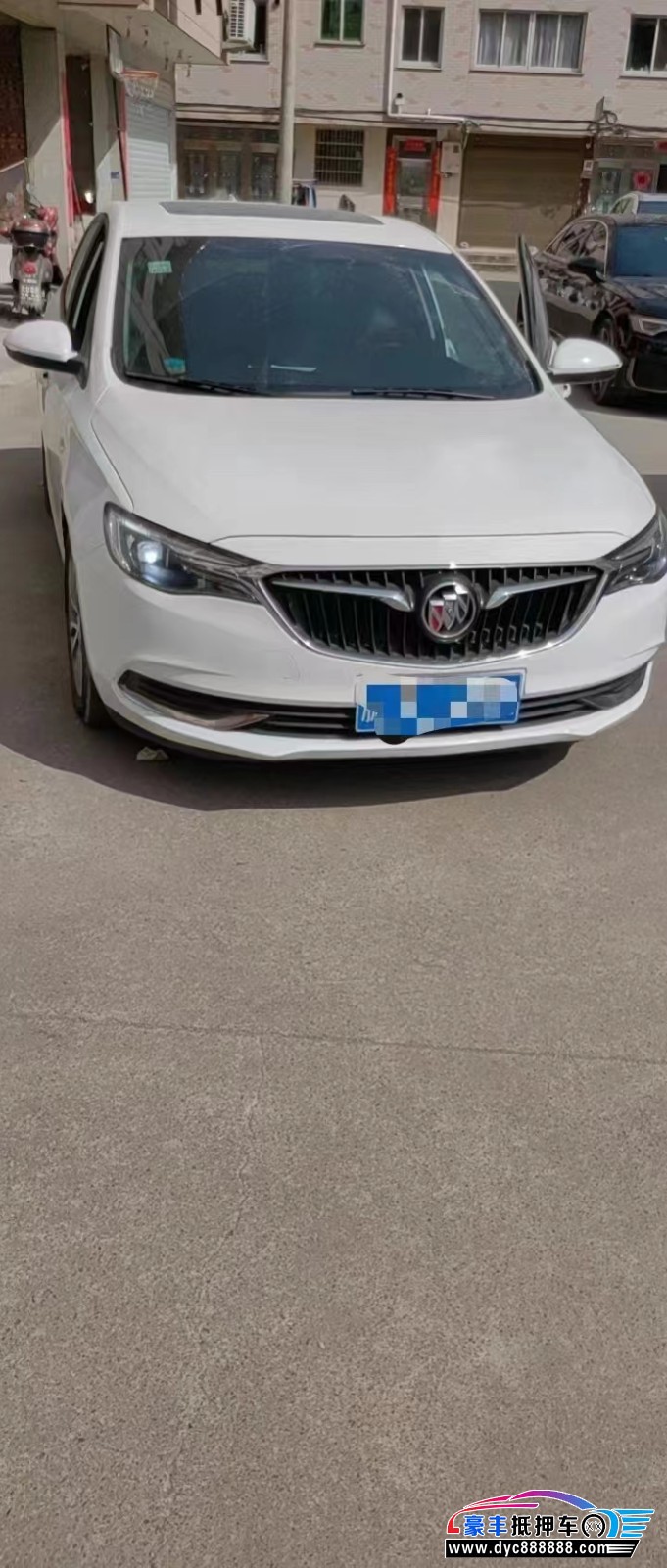 19年别克英朗轿车抵押车出售