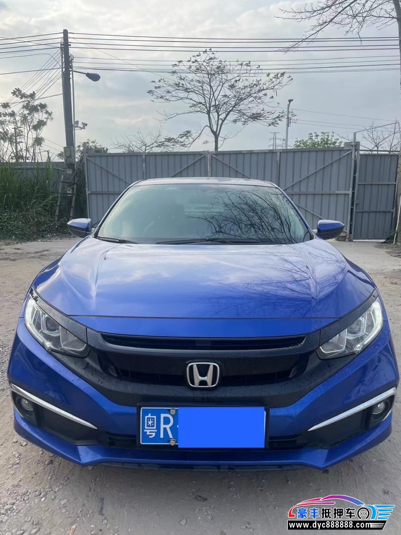 19年本田思域轿车抵押车出售