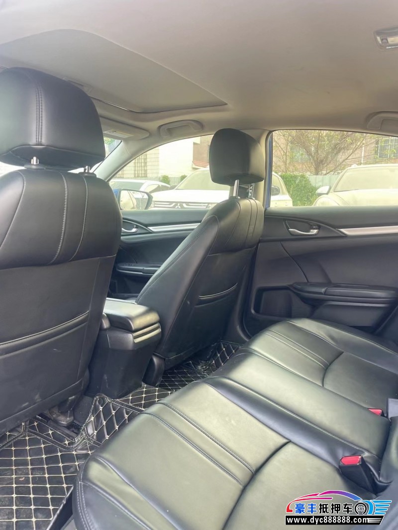 19年本田思域轿车抵押车出售