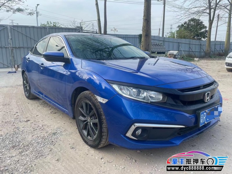 19年本田思域轿车抵押车出售