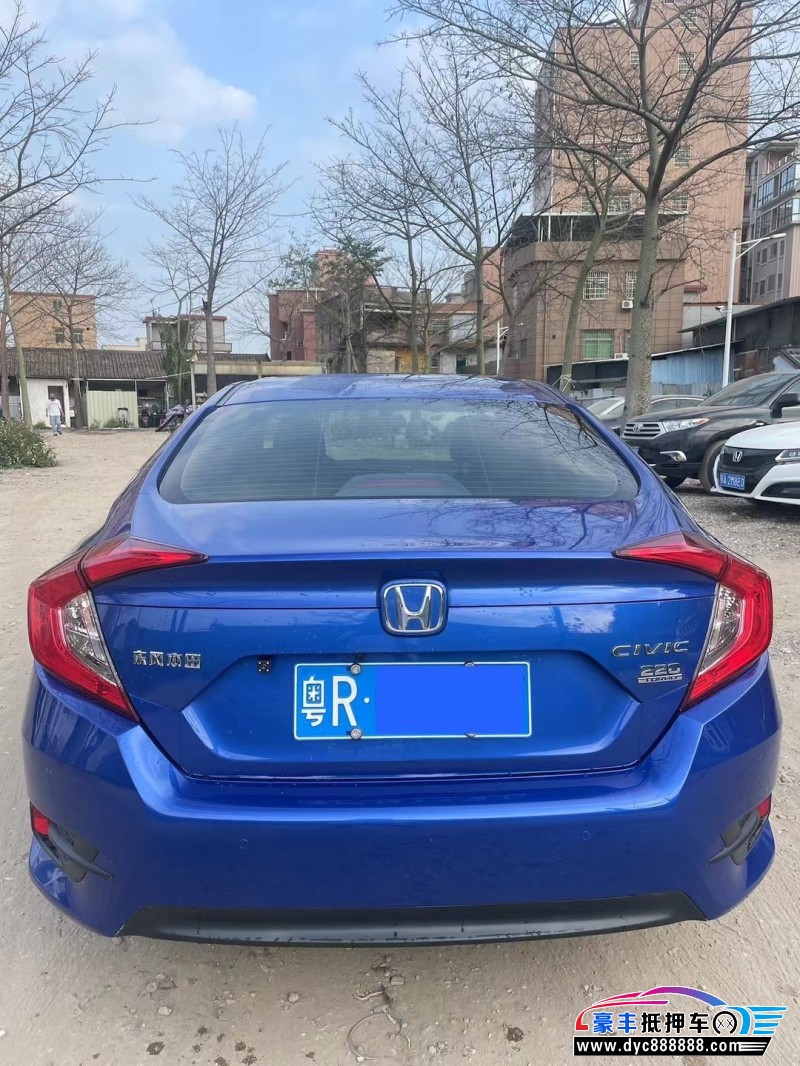 19年本田思域轿车抵押车出售