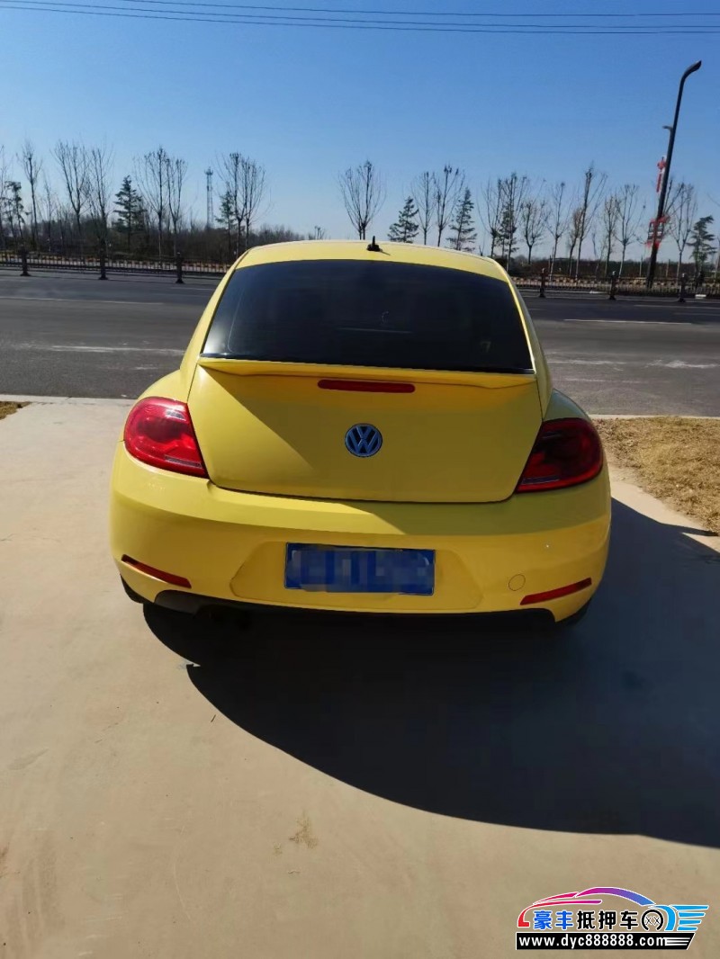 15年大众甲壳虫轿车抵押车出售