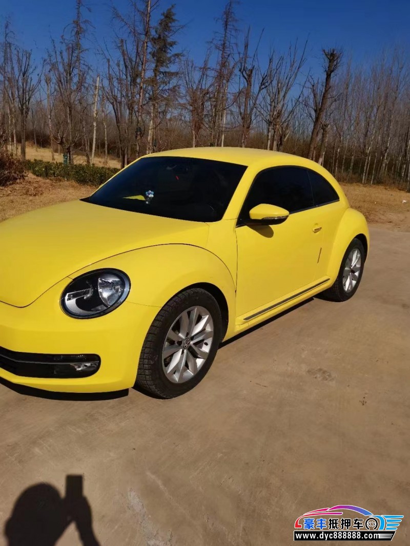 15年大众甲壳虫轿车抵押车出售