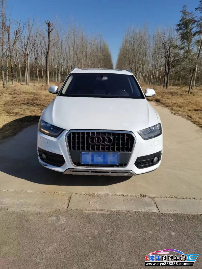 14年奥迪Q3轿车抵押车出售