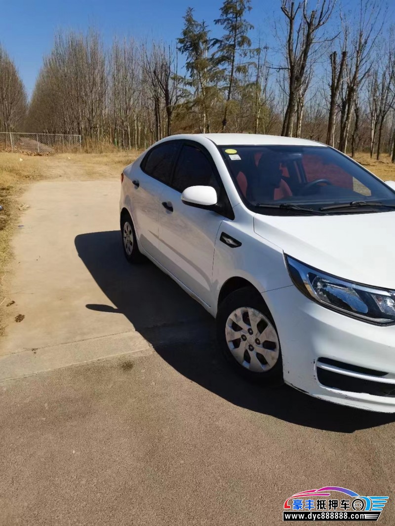 16年起亚K2轿车抵押车出售