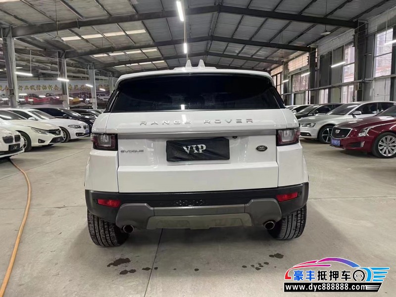 19年路虎揽胜极光SUV抵押车出售