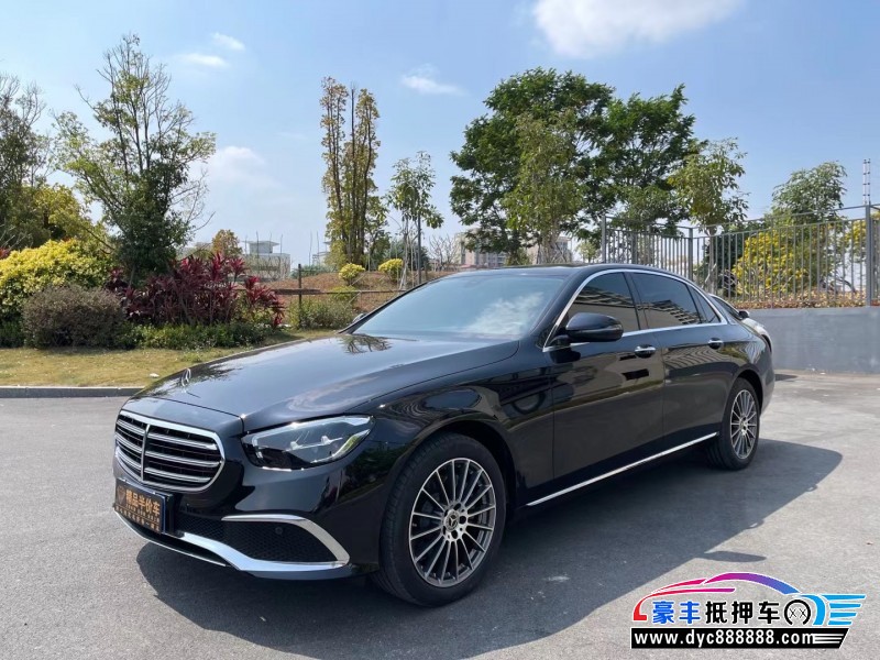22年奔驰E轿车抵押车出售