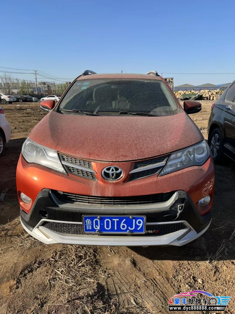 14年丰田RAV4轿车抵押车出售