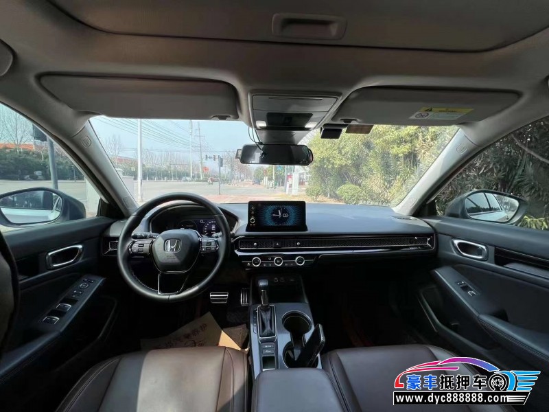 22年本田思域轿车抵押车出售