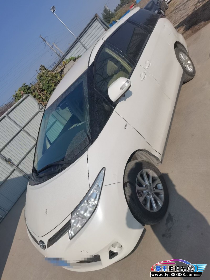 19年丰田普瑞维亚SUV抵押车出售