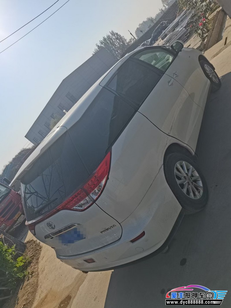 19年丰田普瑞维亚SUV抵押车出售